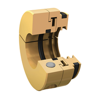 SM - Split Millenium® Metallic Bearing Isolator, for Time-Saving Retrofit Installation, Flange Mounted